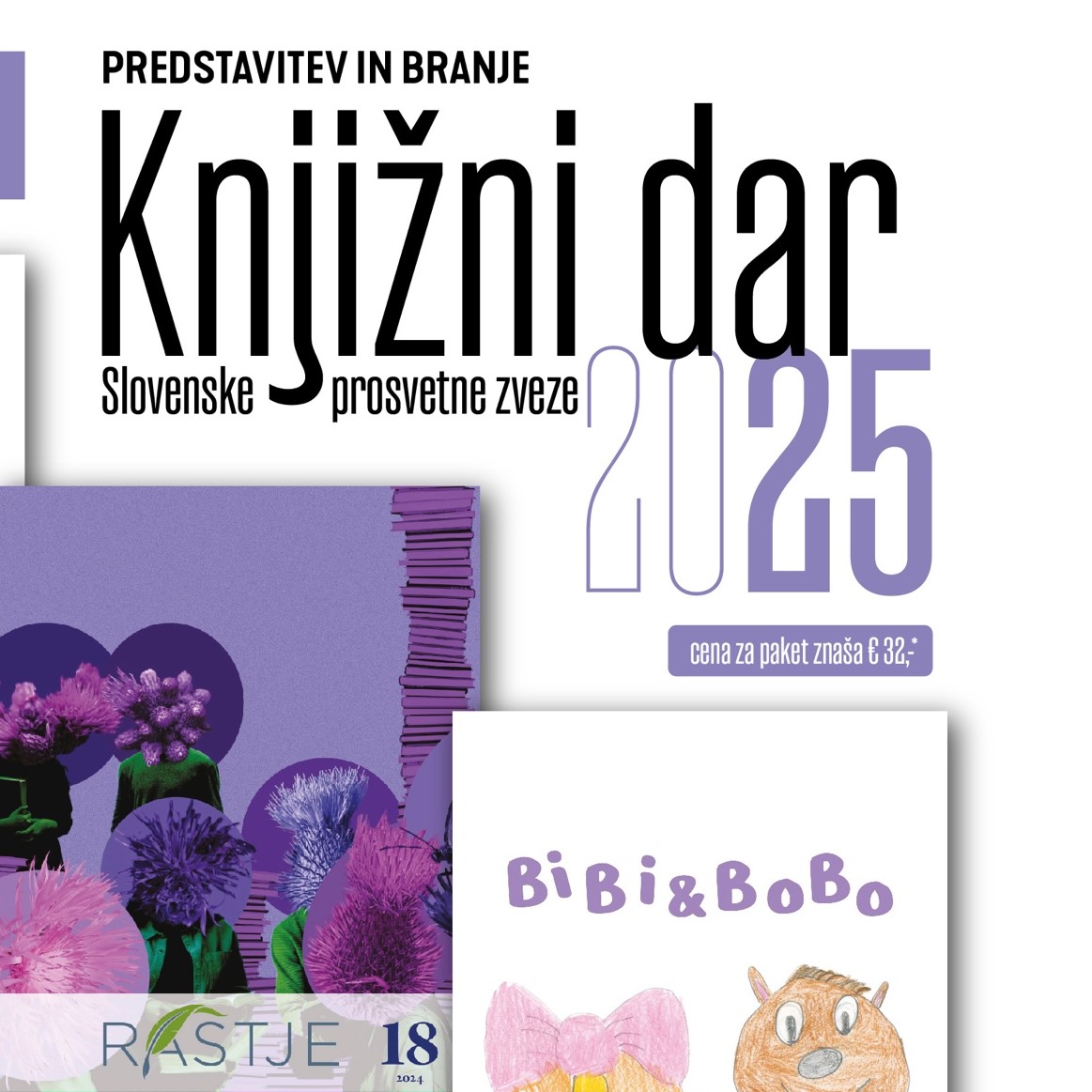 Predstavitev in branje: Knjižni dar 2025